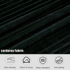 127 Large Sectional Sofa,Modular L Shaped Left Sofa,Corduroy Fabric