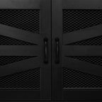 Wide Hall Tree with 10 Shoe Cubbies & 7 Coat Hooks, 43 W Coat Rack with Entryway Bench, 3-in-1 Design and Adjustable Shelves