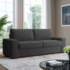 Classic Corduroy Sofa Couch 2-Seater Upholstered Couch