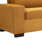Classic Corduroy Sofa Couch 2-Seater Upholstered Couch