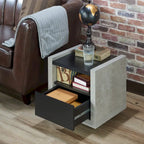 Kendelle Industrial 18-inch 1-Shelf Side Table by Furniture of America