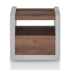 Kendelle Industrial 18-inch 1-Shelf Side Table by Furniture of America