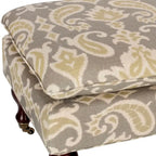 SAFAVIEH Tari Pillowtop Grey/ Sage Bench - 0 - 52 W x 21 D x 19 H - 52Wx21Dx19H