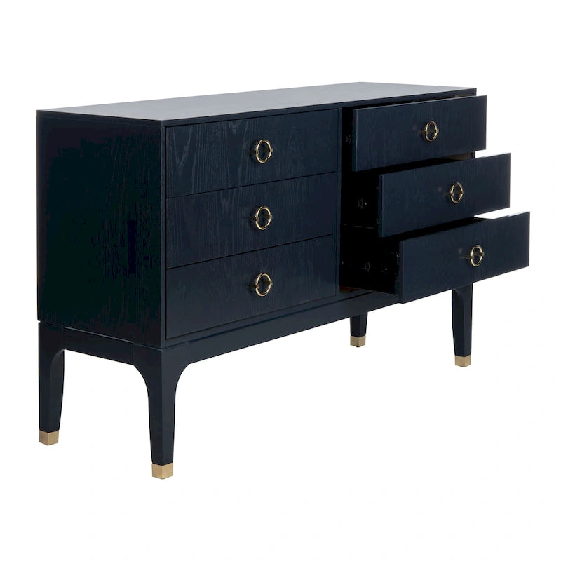 SAFAVIEH Couture Bryann 6 Drawer Contemporary Dresser