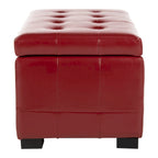 SAFAVIEH Lissa Red Manhattan Storage Bench - 30 x 18 x 17 - 30Wx18Dx17H