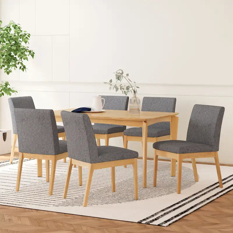 Atherton Wood 7 Piece Dining Set by Christopher Knight Home