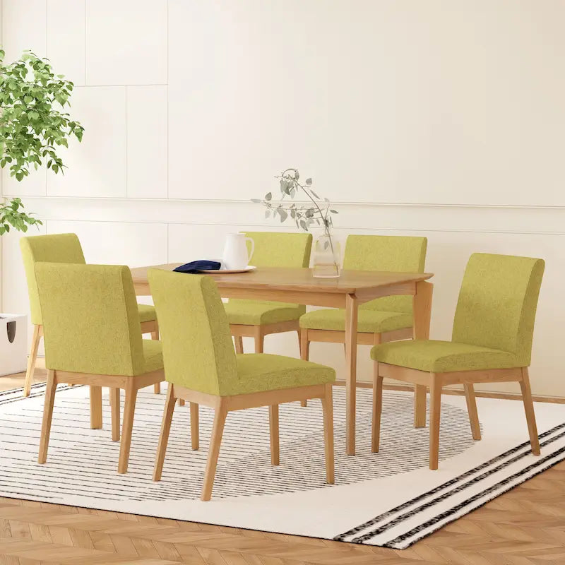 Atherton Wood 7 Piece Dining Set by Christopher Knight Home