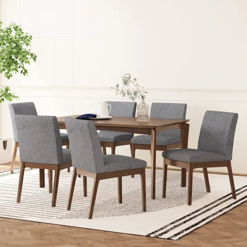 Atherton Wood 7 Piece Dining Set by Christopher Knight Home