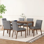 Atherton Wood 7 Piece Dining Set by Christopher Knight Home