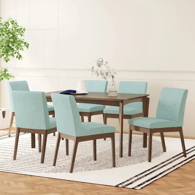Atherton Wood 7 Piece Dining Set by Christopher Knight Home