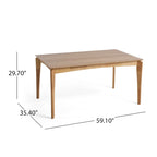 Atherton Wood 7 Piece Dining Set by Christopher Knight Home