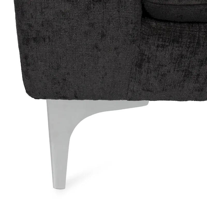 Beamon Contemporary Fabric Chaise Lounge by Christopher Knight Home - 69.00 L x 29.00 W x 30.00 H