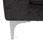 Beamon Contemporary Fabric Chaise Lounge by Christopher Knight Home - 69.00 L x 29.00 W x 30.00 H