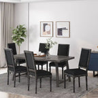 Regina Wood Upholstered Dining Chair by Christopher Knight Home