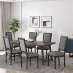 Regina Wood Upholstered Dining Chair by Christopher Knight Home