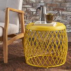 Bryony 19-inch Round Lattice Side Table by Christopher Knight Home