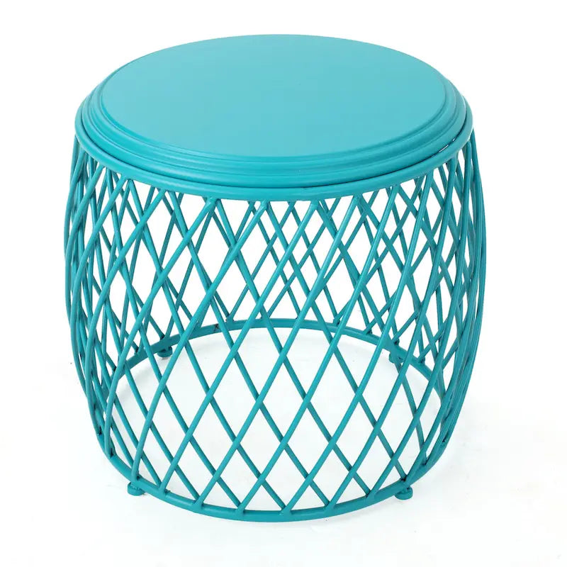 Bryony 19-inch Round Lattice Side Table by Christopher Knight Home