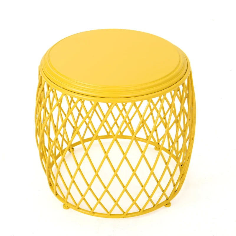 Bryony 19-inch Round Lattice Side Table by Christopher Knight Home
