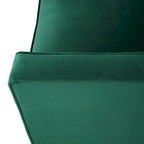Milo Contemporary Velvet Club Chair by Christopher Knight Home - 30.75 W x 33.50 L x 33.75 H