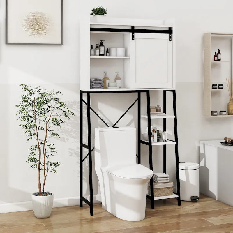 Over-the-Toilet Bathroom Storage Cabinet
