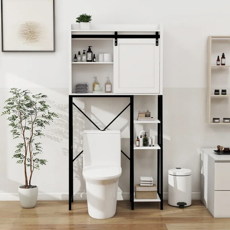 Over-the-Toilet Bathroom Storage Cabinet