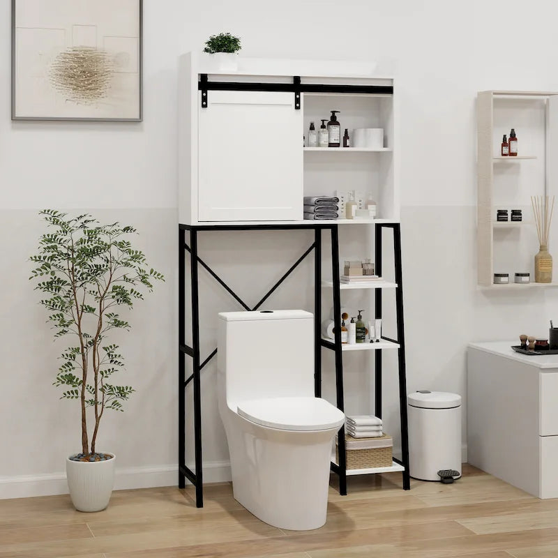 Over-the-Toilet Bathroom Storage Cabinet