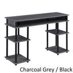 Convenience Concepts Designs2Go No Tools Student Desk with Shelves