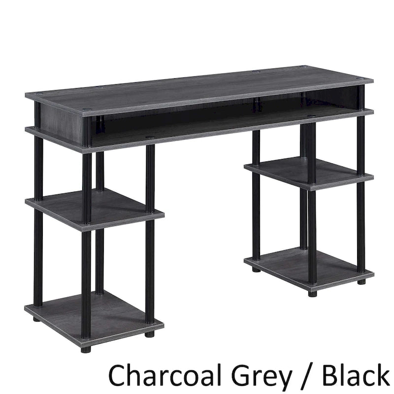 Convenience Concepts Designs2Go No Tools Student Desk with Shelves
