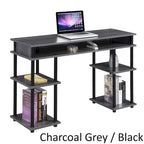 Convenience Concepts Designs2Go No Tools Student Desk with Shelves