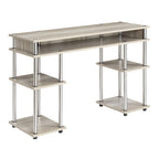 Convenience Concepts Designs2Go No Tools Student Desk with Shelves
