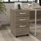 Hybrid 3 Drawer Mobile File Cabinet by Bush Business Furniture