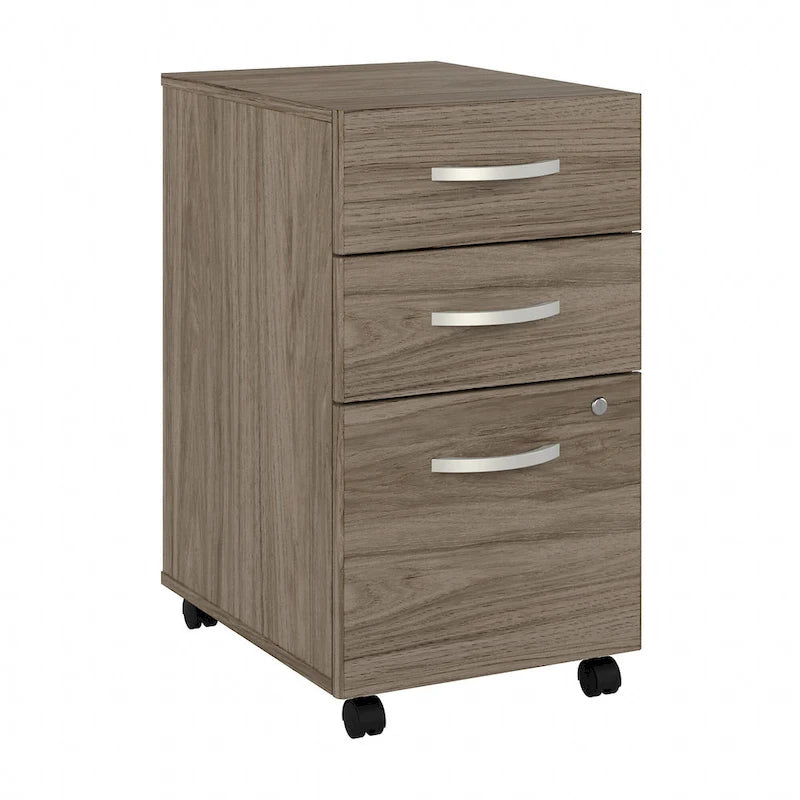 Hybrid 3 Drawer Mobile File Cabinet by Bush Business Furniture