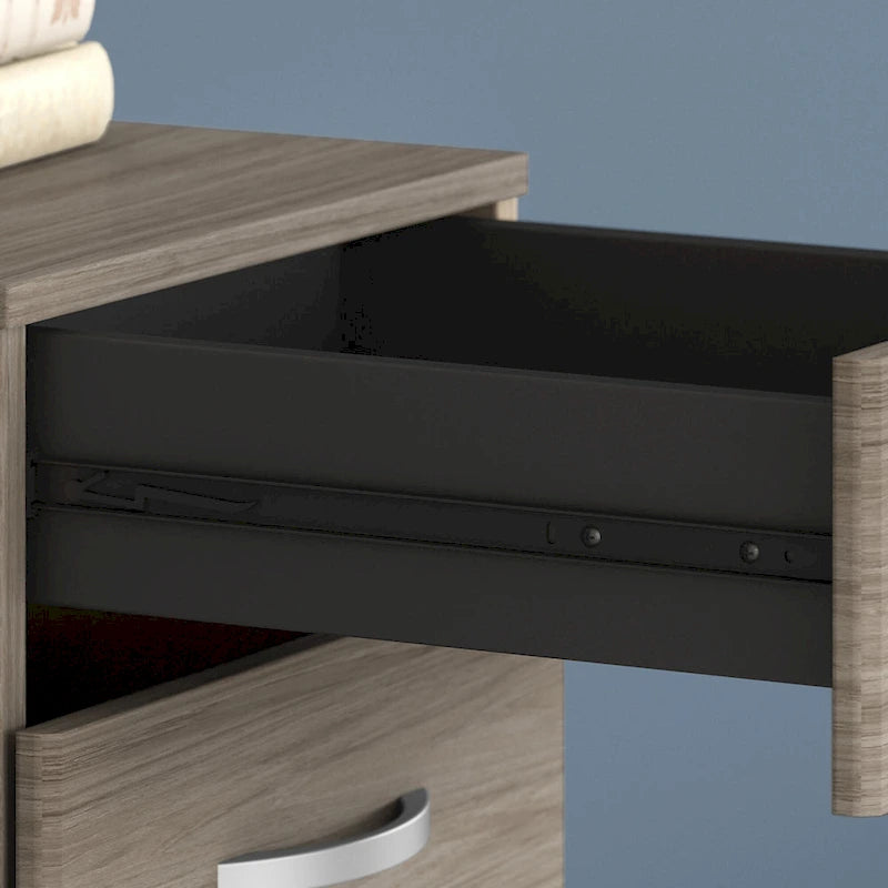 Hybrid 3 Drawer Mobile File Cabinet by Bush Business Furniture