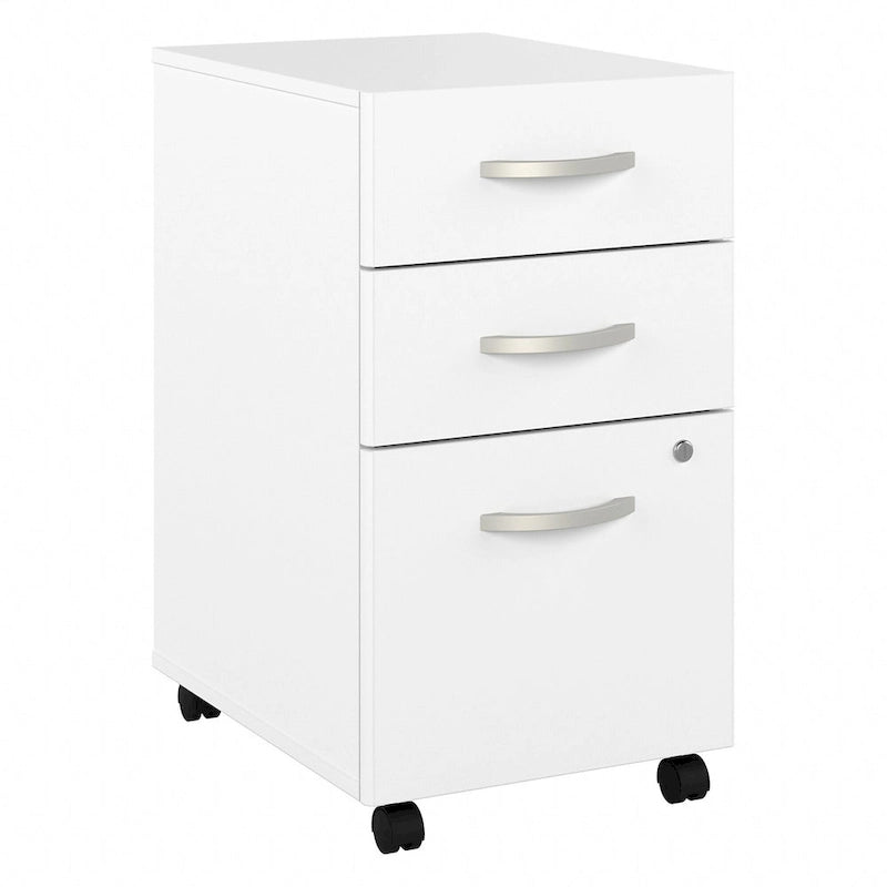 Hybrid 3 Drawer Mobile File Cabinet by Bush Business Furniture