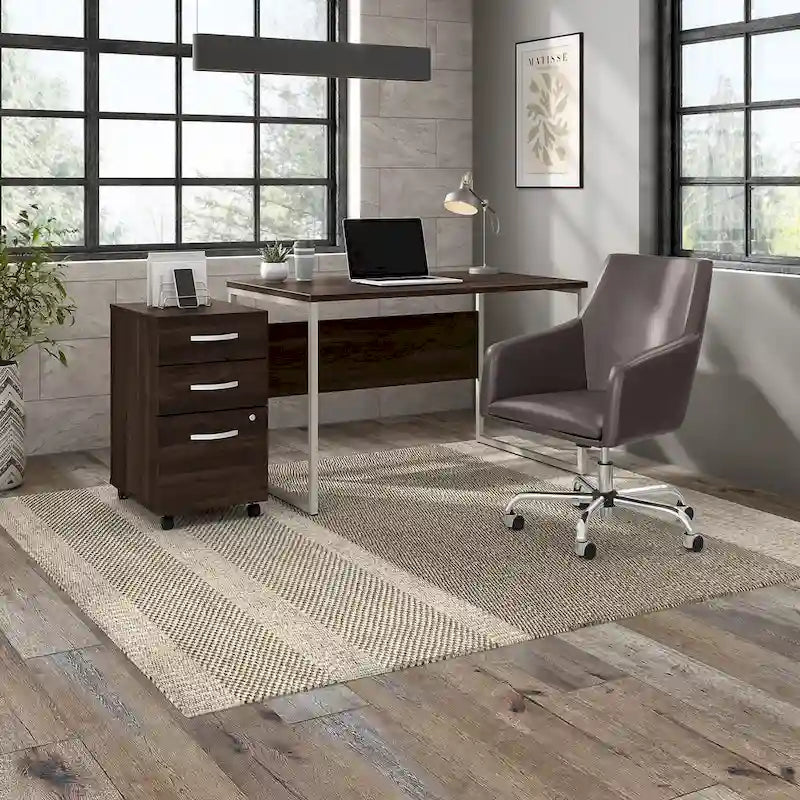 Hybrid 3 Drawer Mobile File Cabinet by Bush Business Furniture