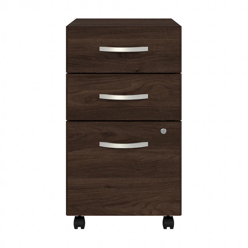 Hybrid 3 Drawer Mobile File Cabinet by Bush Business Furniture