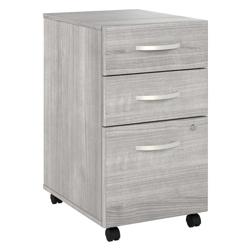 Hybrid 3 Drawer Mobile File Cabinet by Bush Business Furniture