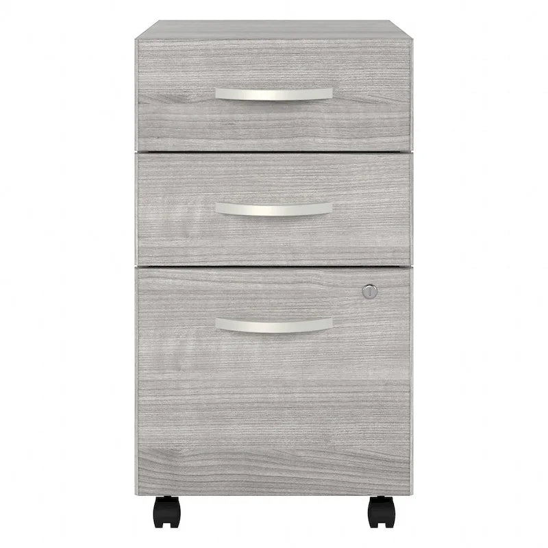 Hybrid 3 Drawer Mobile File Cabinet by Bush Business Furniture
