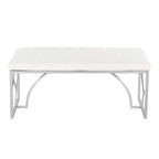 Silver Orchid Loretta Bench