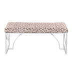 Silver Orchid Loretta Bench
