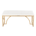 Silver Orchid Loretta Bench
