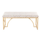 Silver Orchid Loretta Bench