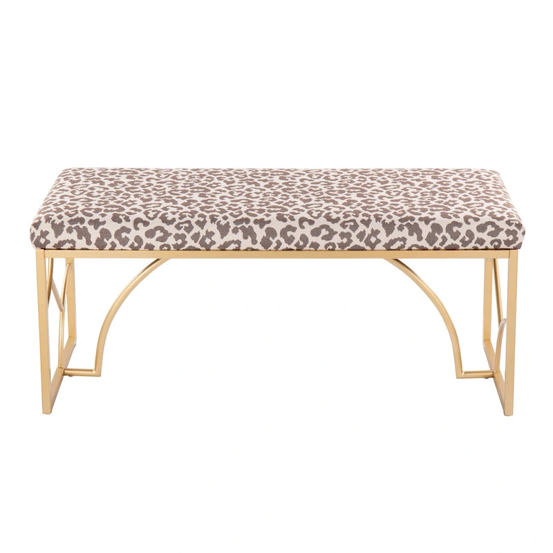 Silver Orchid Loretta Bench