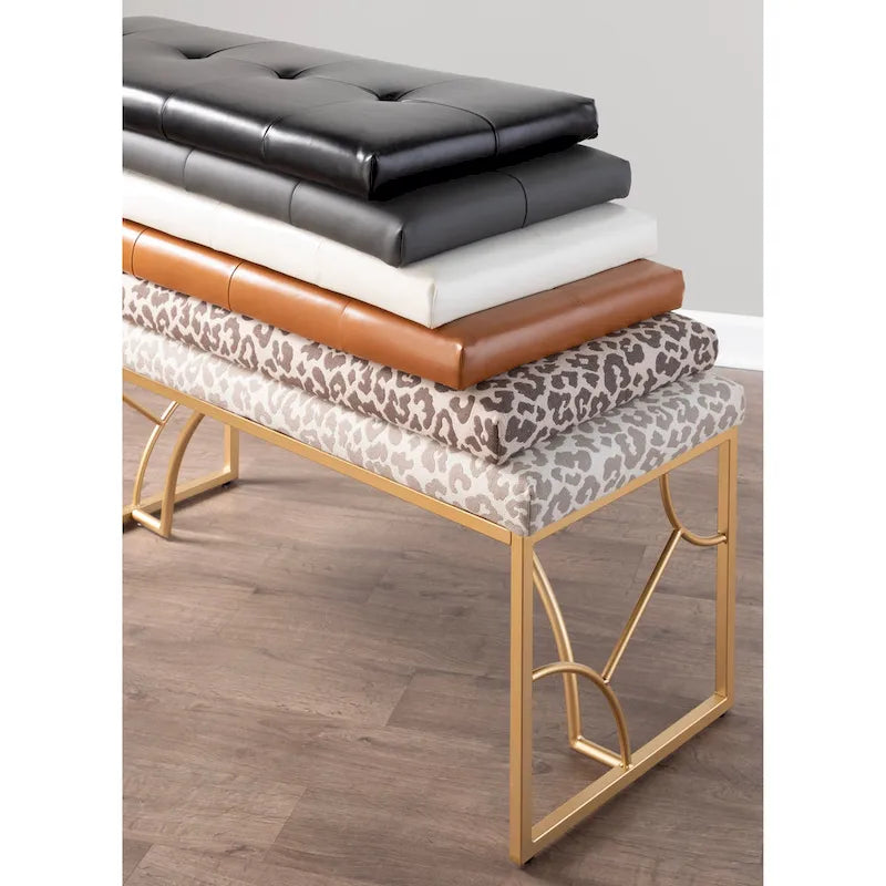 Silver Orchid Loretta Bench