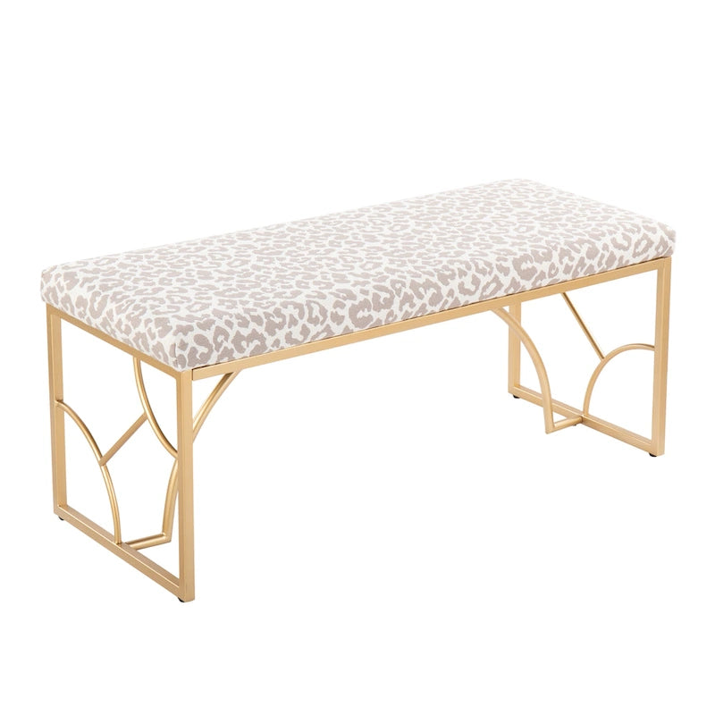 Silver Orchid Loretta Bench