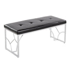 Silver Orchid Loretta Bench