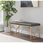 Silver Orchid Loretta Bench