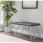 Silver Orchid Loretta Bench