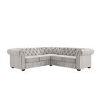 Knightsbridge Scrolled Arm Chesterfield Sectional by iNSPIRE Q Artisan