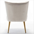 Us Pride Furniture Sauter 23.2 Wide Mid-Century Modern Microfiber Accent Chair